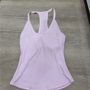 Women's Pink Sleeveless Top